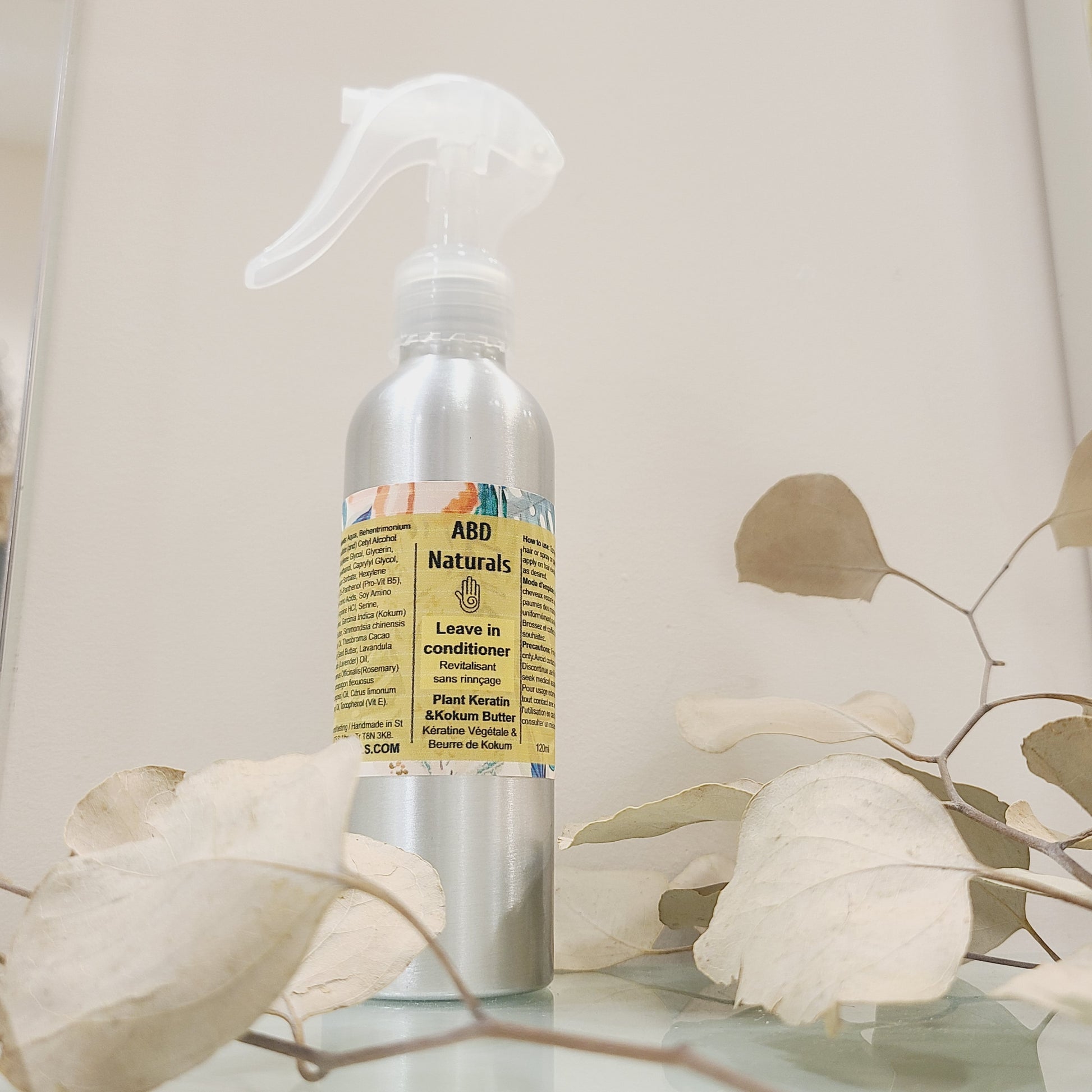 Natural leave on conditioner