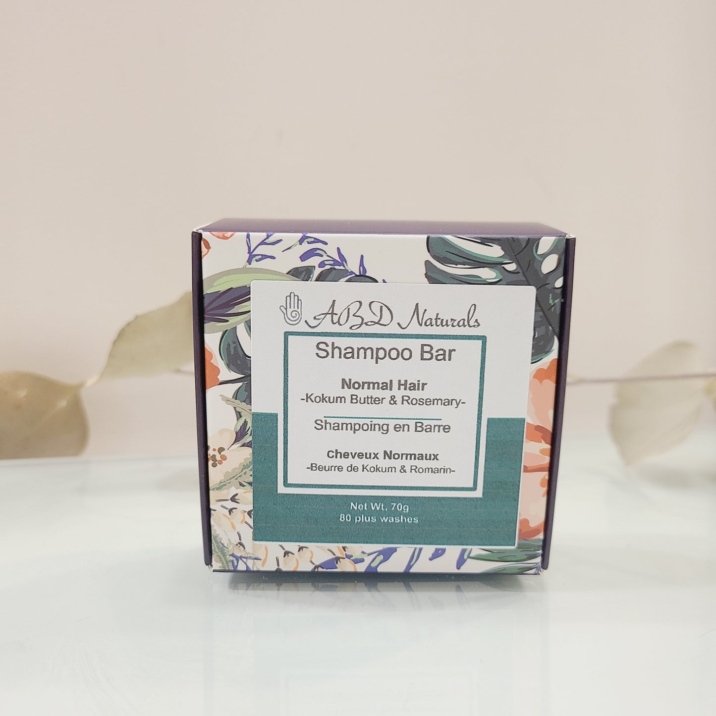 All natural shampoo bar