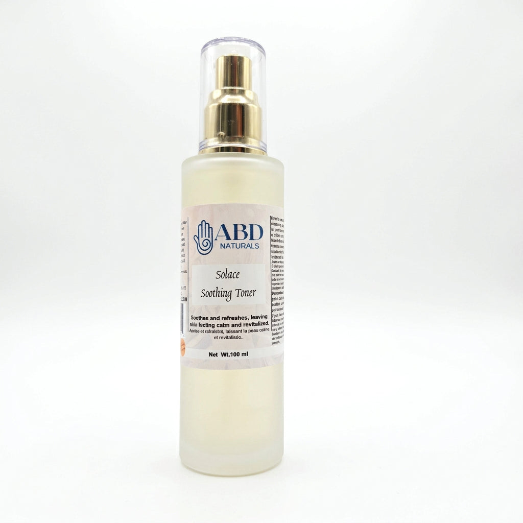Solace soothing toner for calming and balancing sensitive skin