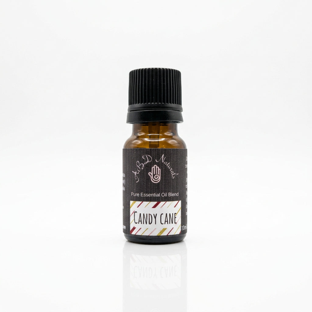 Candy Cane essential oil blend for a festive, uplifting holiday diffuser scent