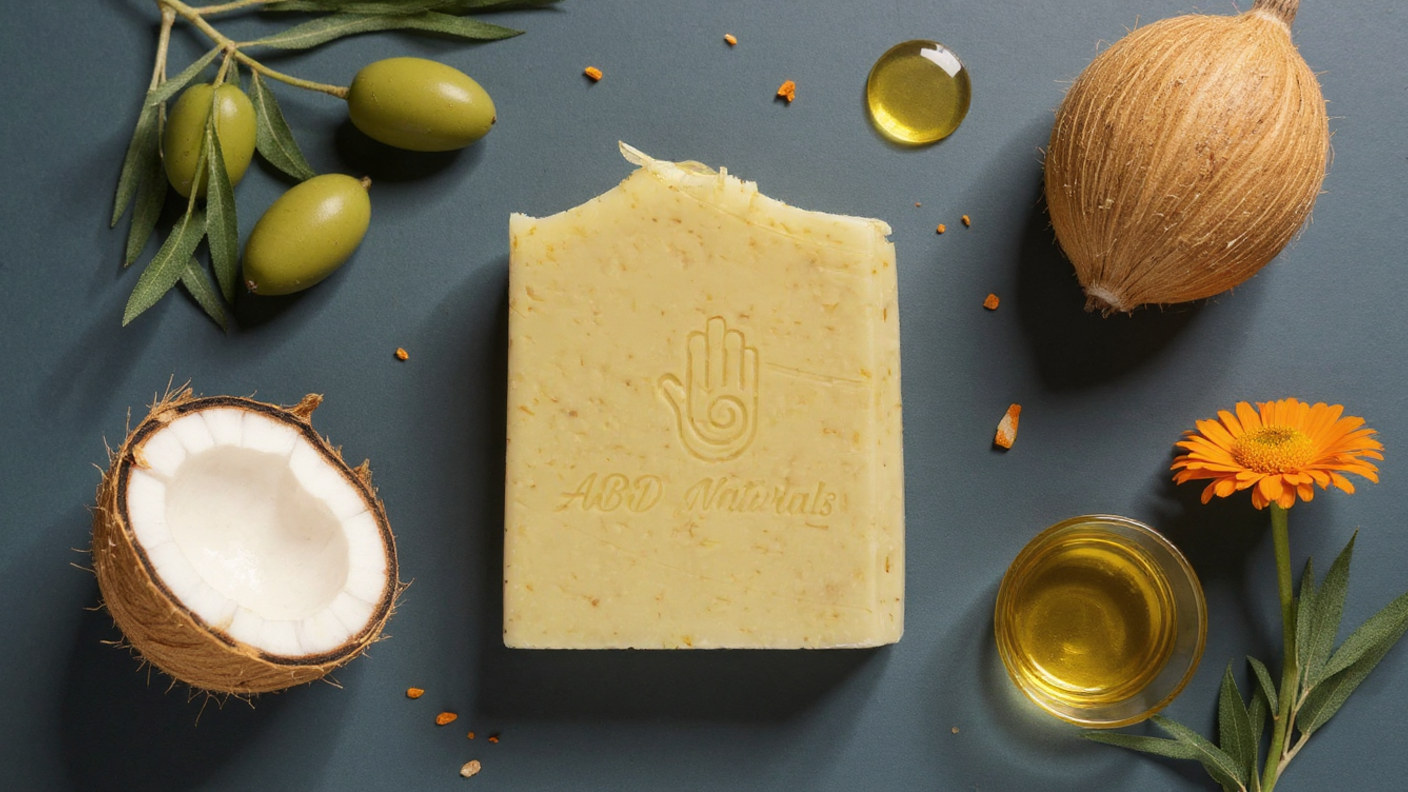 Unscented Calendula Soap Bar