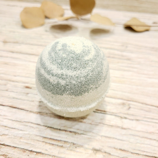 All Natural Bath Bomb | Spirulina | Lemongrass ABD Naturals