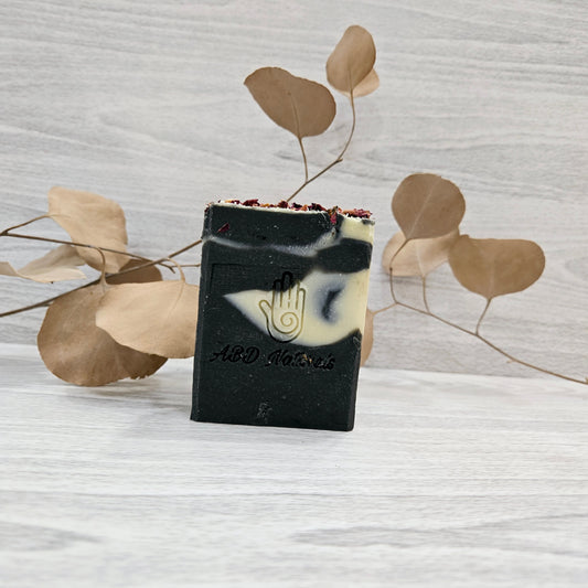 All natural charcoal soap - Lavender Eucalyptus ABDnaturals