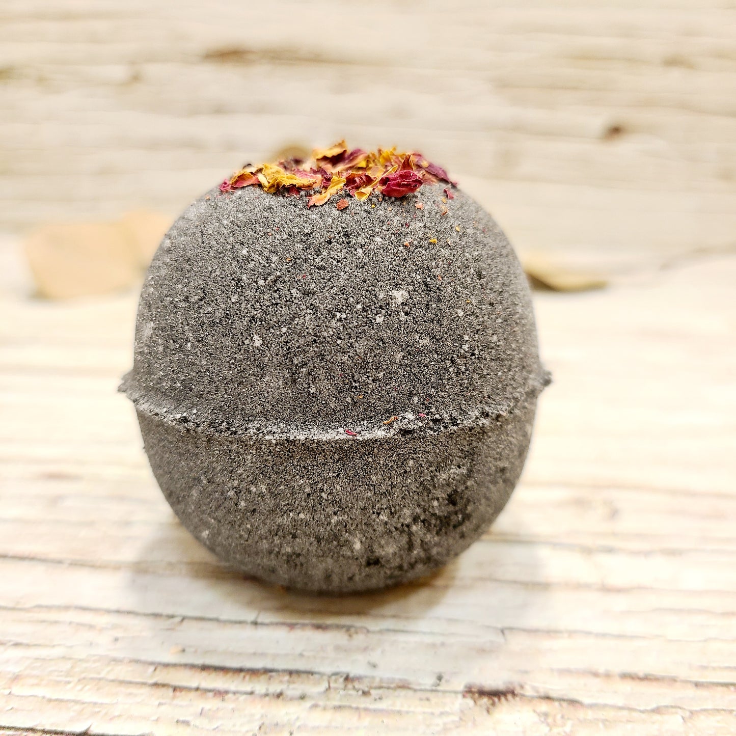 All Natural Bath Bomb | Orange-Eucalyptus-Activated Charcoal