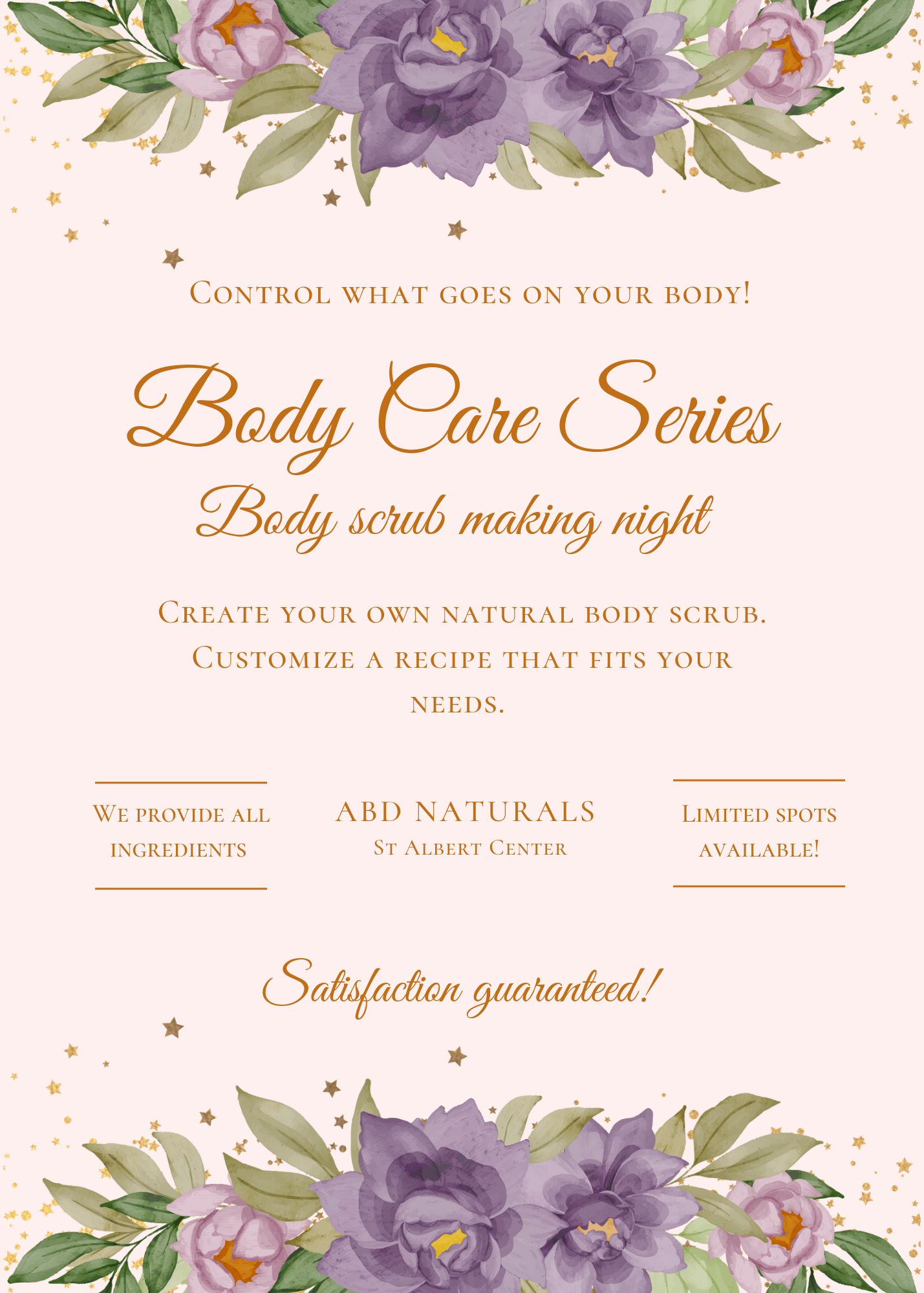 Body care series -Body Scrub- Feb 9