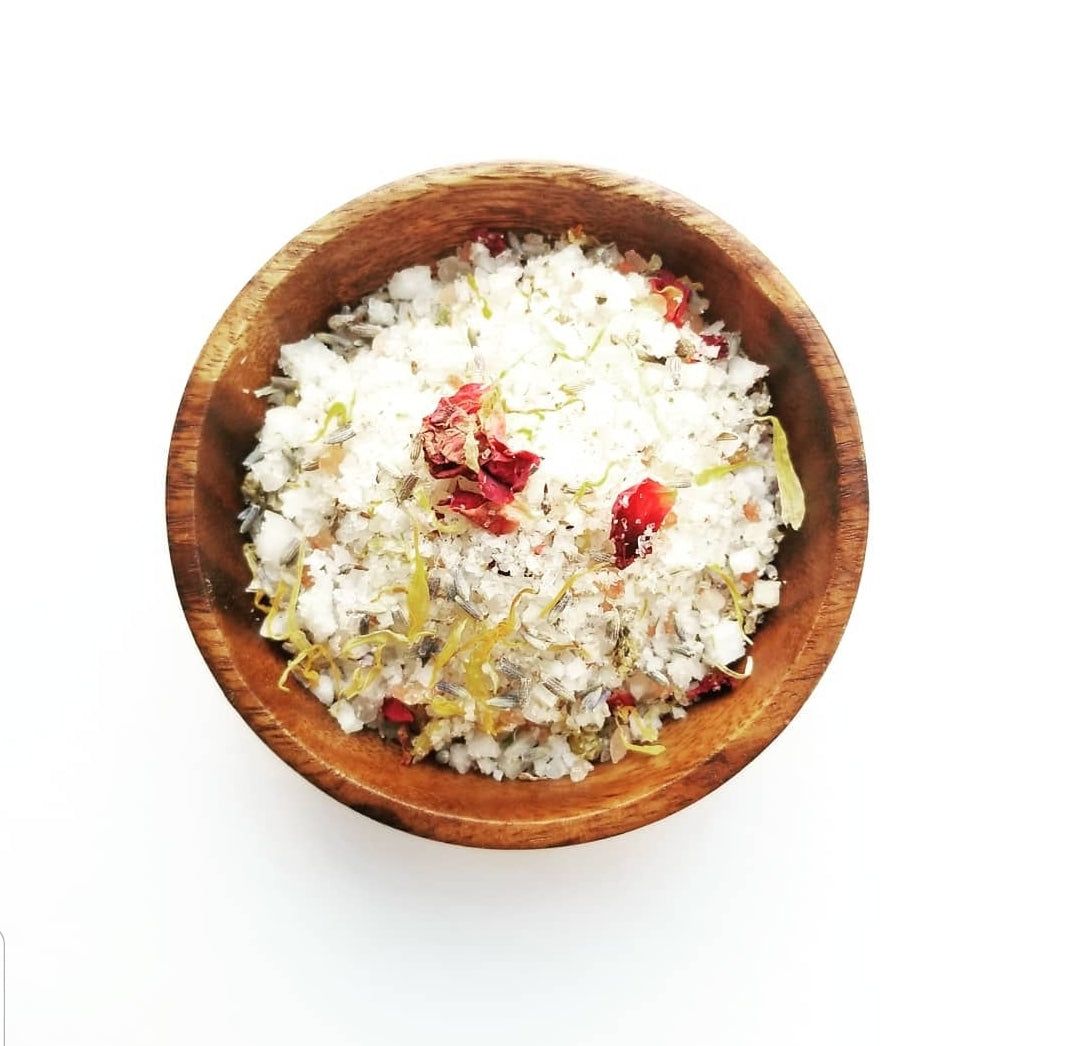 Botanical bath salt- Relaxing herbal soak ABDnaturals
