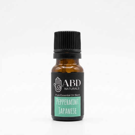 Japanese peppermint essential oil for a cooling, energizing diffuser scent