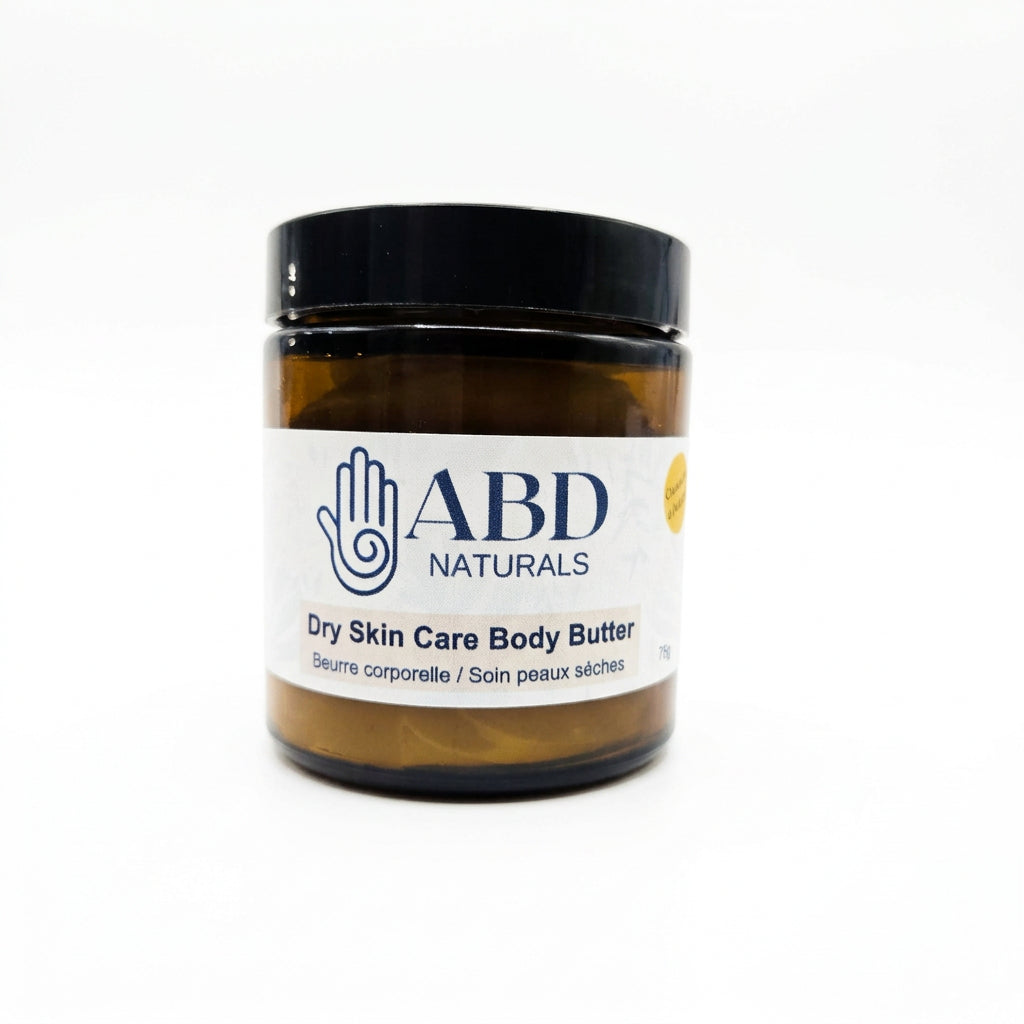 Dry skin body butter for deeply moisturizing very dry skin