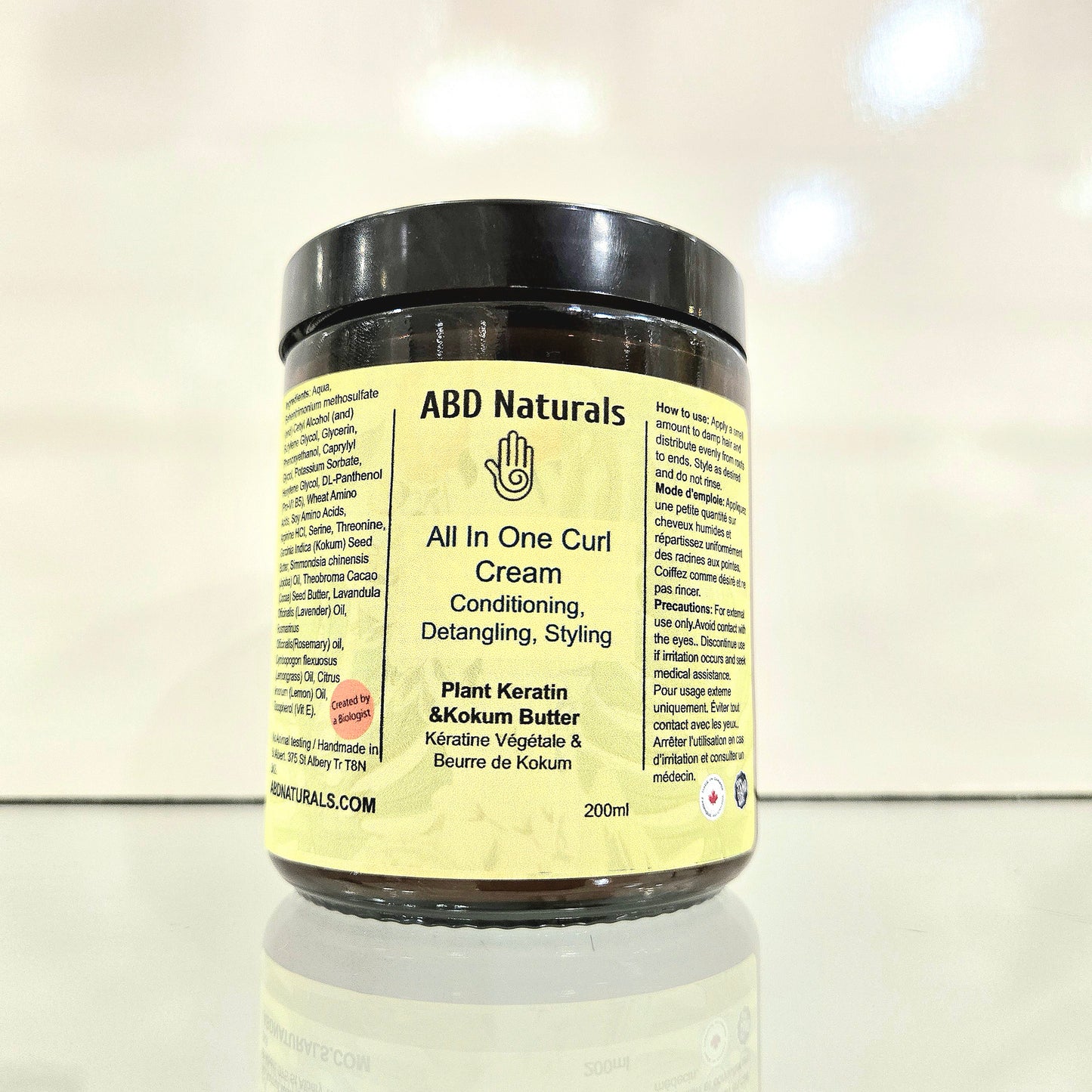 All in one curl cream Conditioning, Styling, Detangling