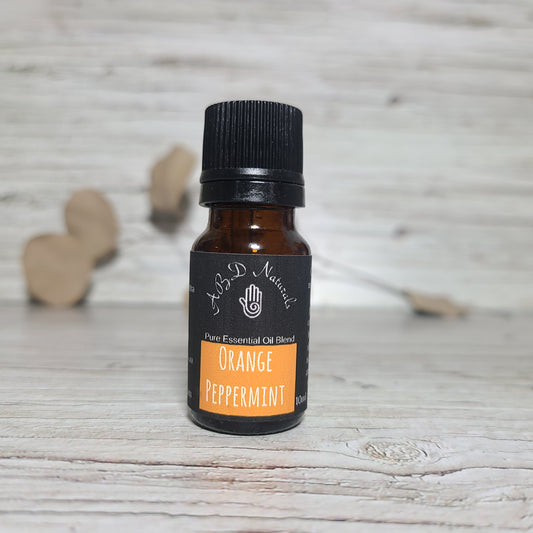 Orange & Peppermint Essential Oil Blend at ABD Naturals